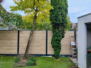 Composiet met houtmotief Duo Fuse Eindhoven