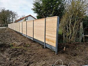 Schutting in Someren