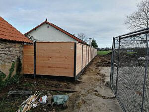 Schutting in Someren